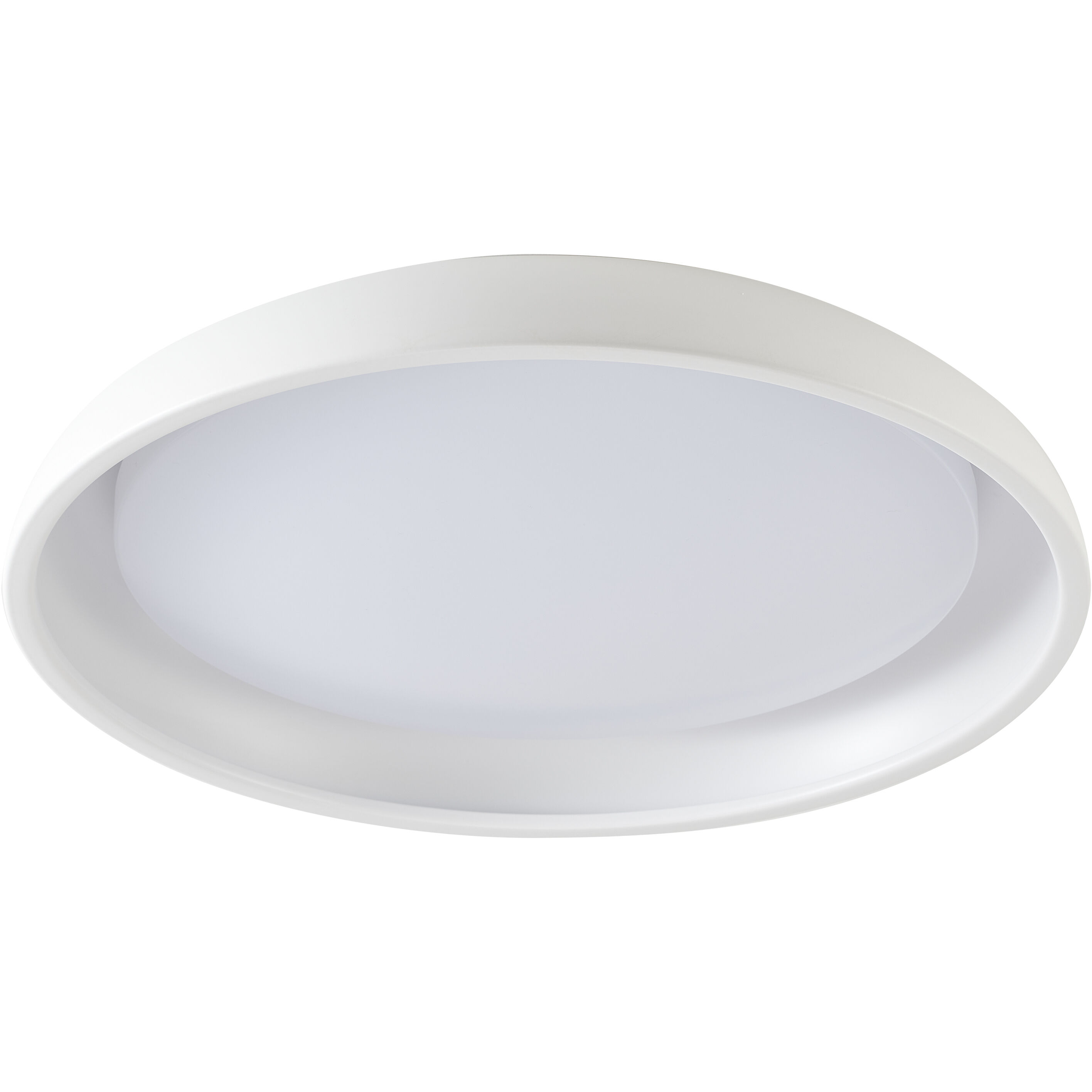 Canada LED 24 inch Matte White Flush Mount Ceiling Light